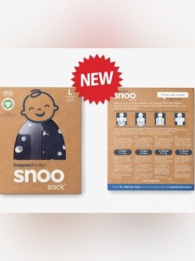 👶 Happiest Baby SNOO Sack New L / Saco Bebé Nuevo ✨